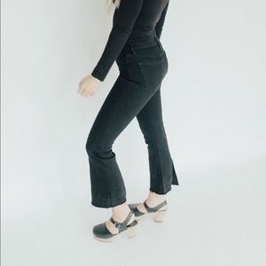 Carly Jean Los Angeles “Avery” Crop Flare Jeans